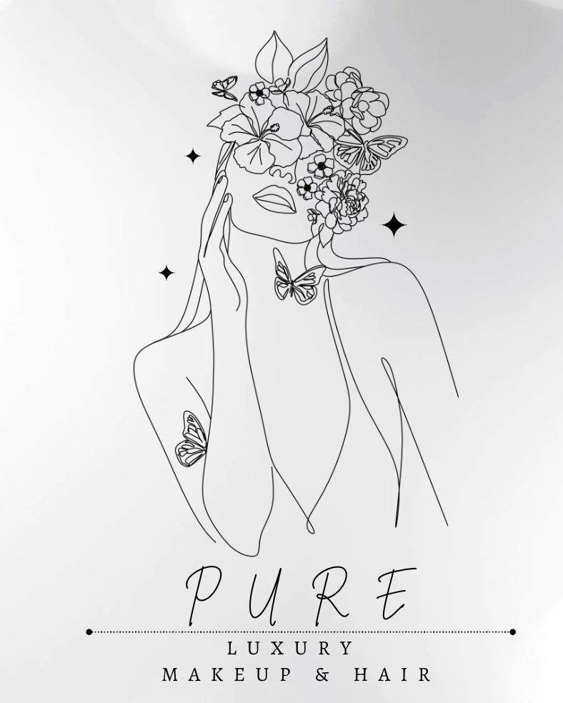 PURE Luxury Hair and Makeup Logo